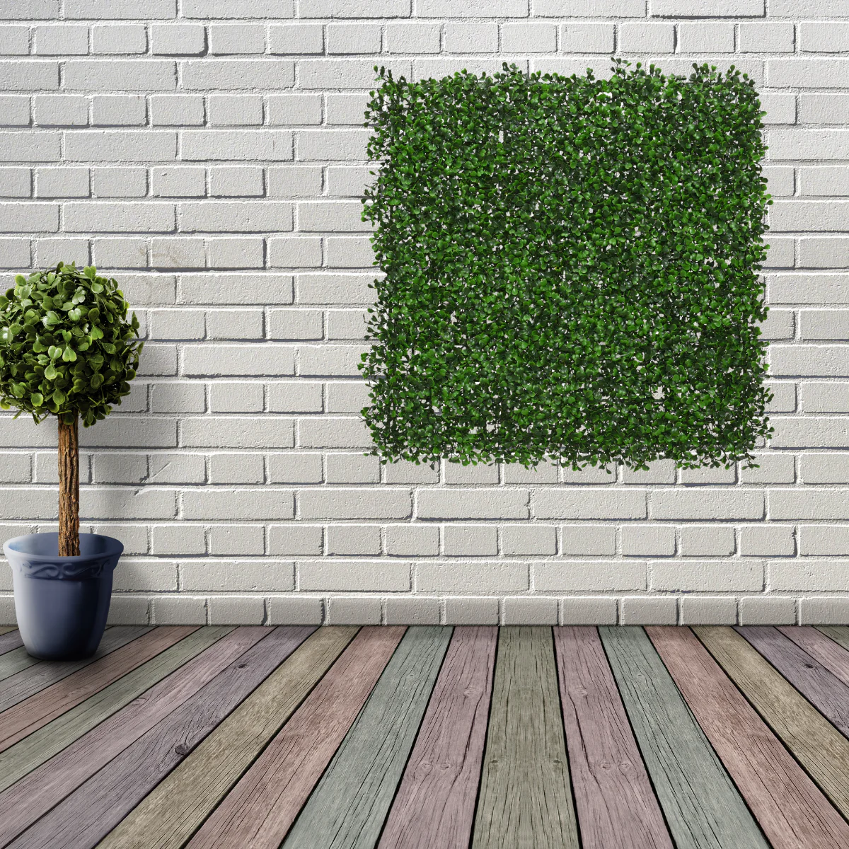 10 x Premium Outdoor Realistic Foliage Wall Panel | Boxwood - Image 2