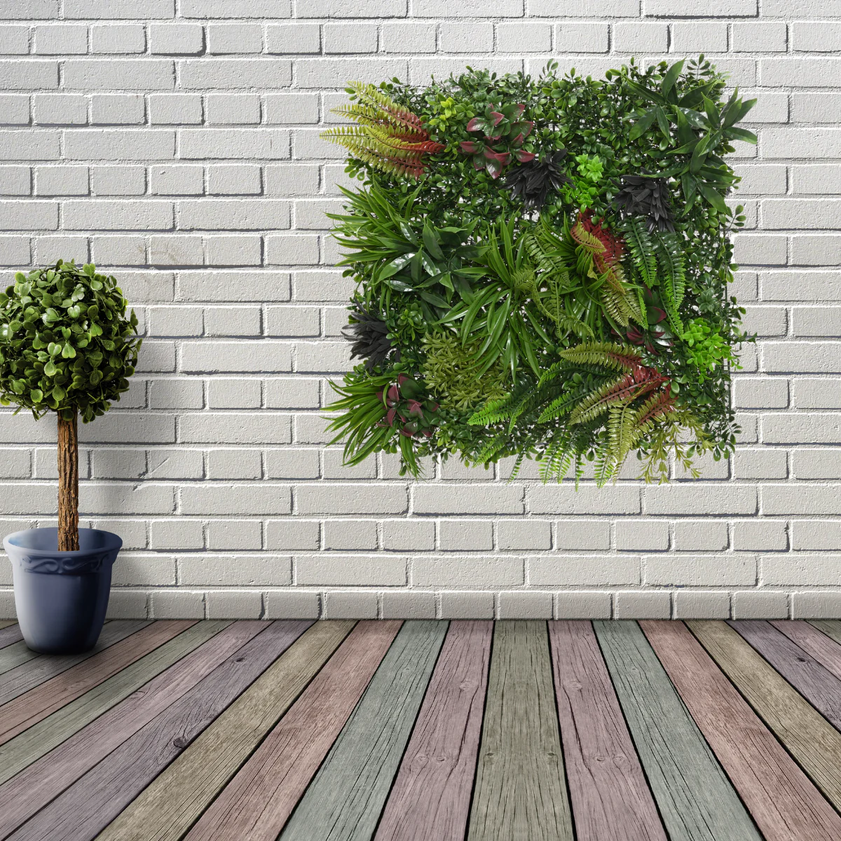 10 x Premium Outdoor Realistic Foliage Wall Panel | Jungle - Image 2
