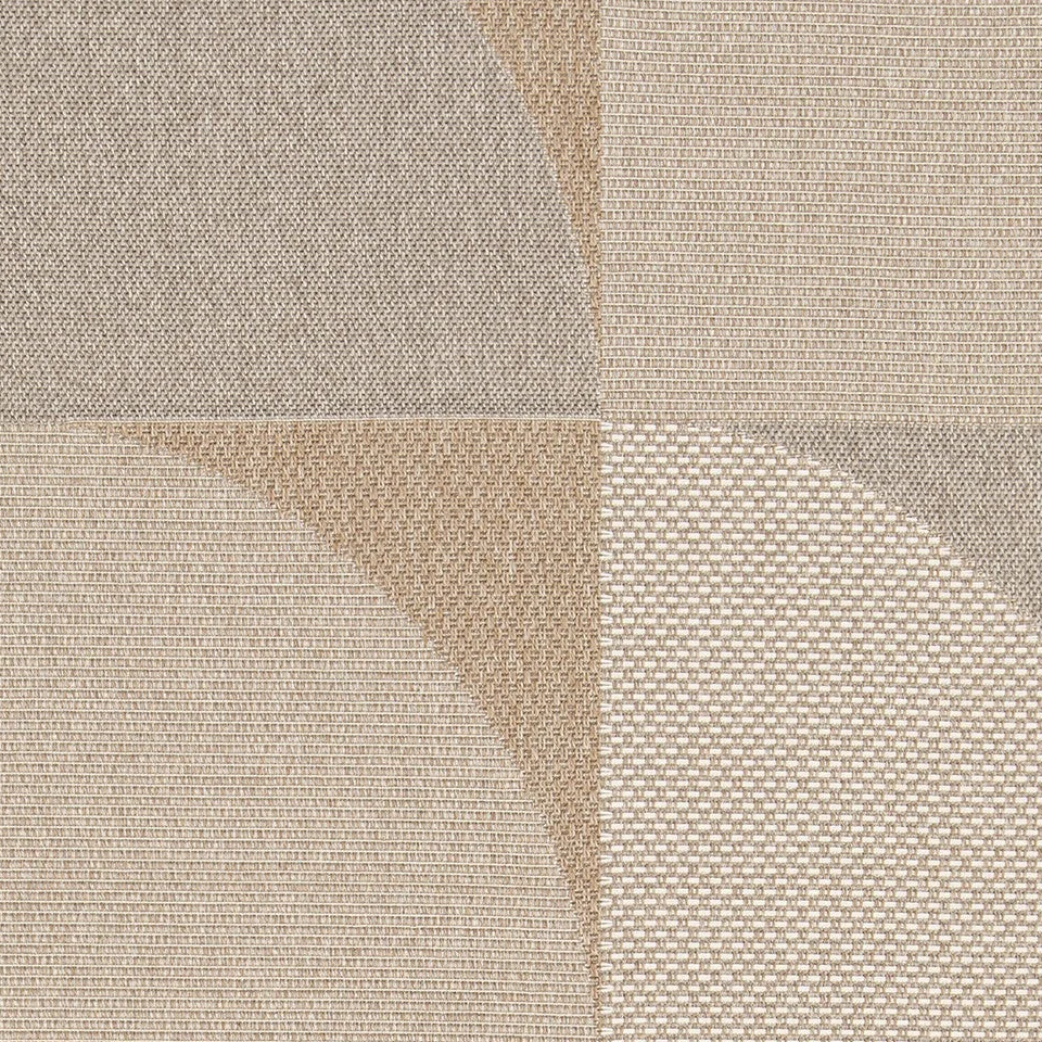 Art Deco Taupe Outdoor Rug - 120cm x 170cm | Garden Impressions - Image 2