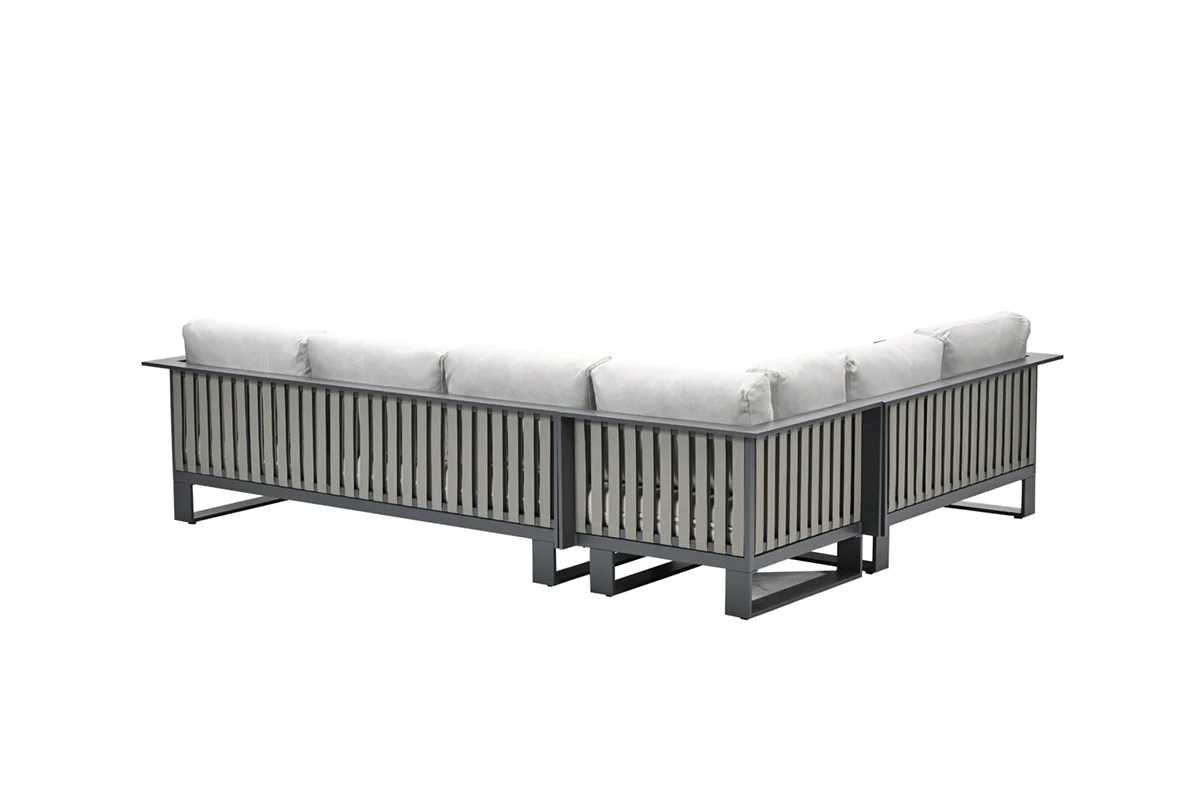 Bologna Outdoor Modular Corner Sofa with 2 Chairs | Garden Impressions - Image 10