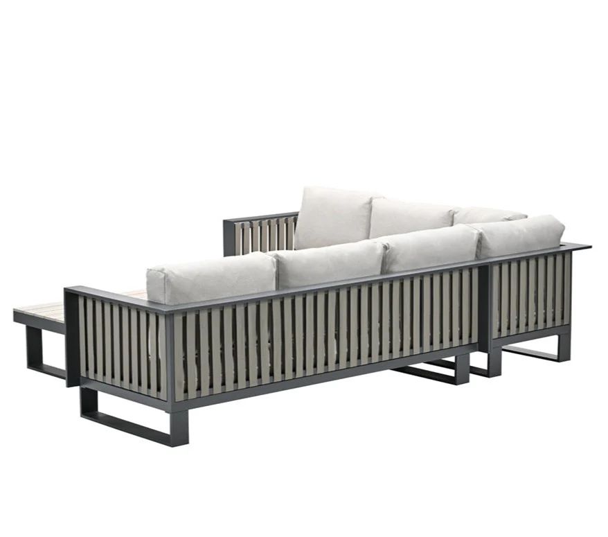 Bologna Outdoor Modular Corner Sofa with 2 Chairs | Garden Impressions - Image 8