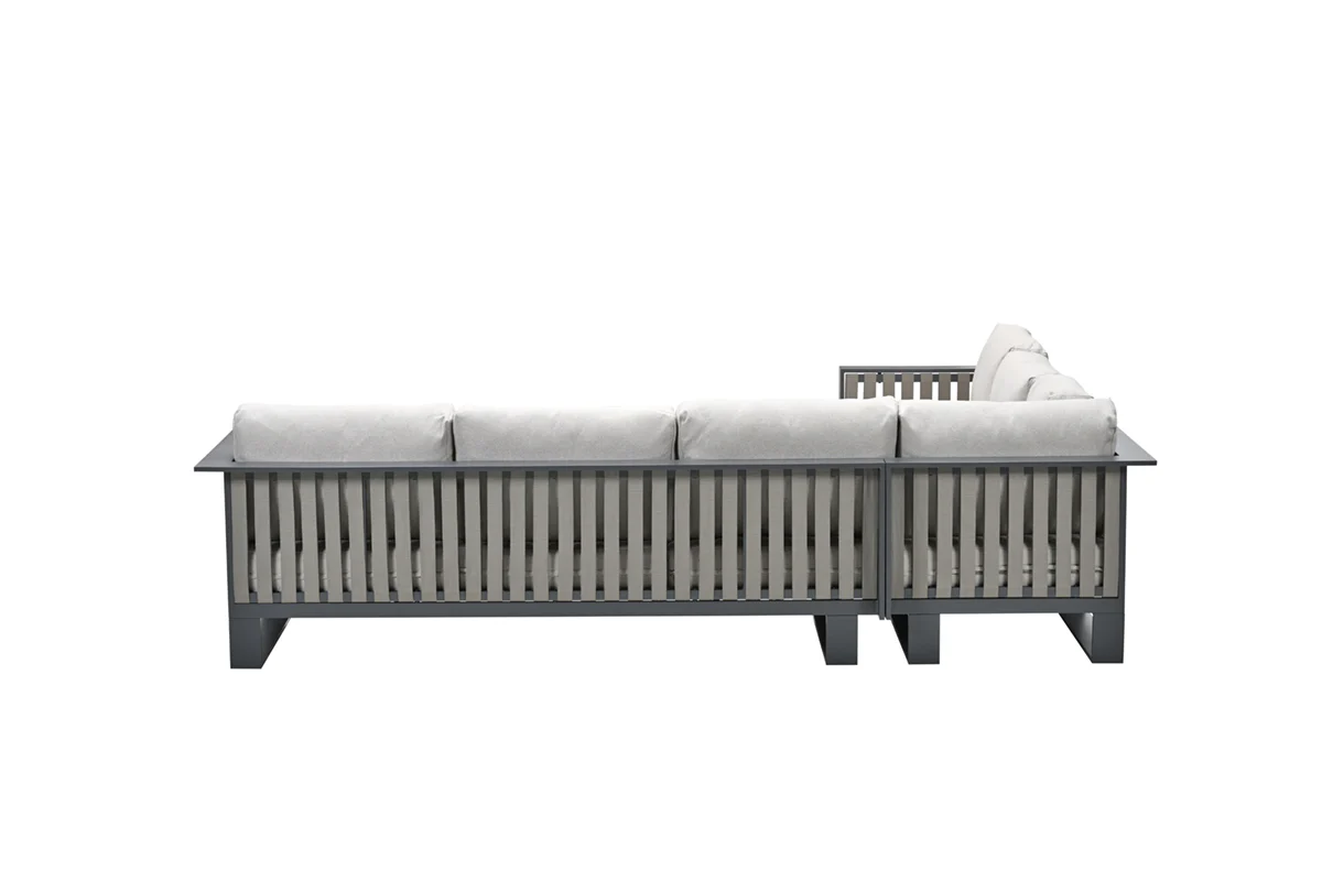 Bologna Outdoor Modular Corner Sofa with 2 Chairs | Garden Impressions - Image 9