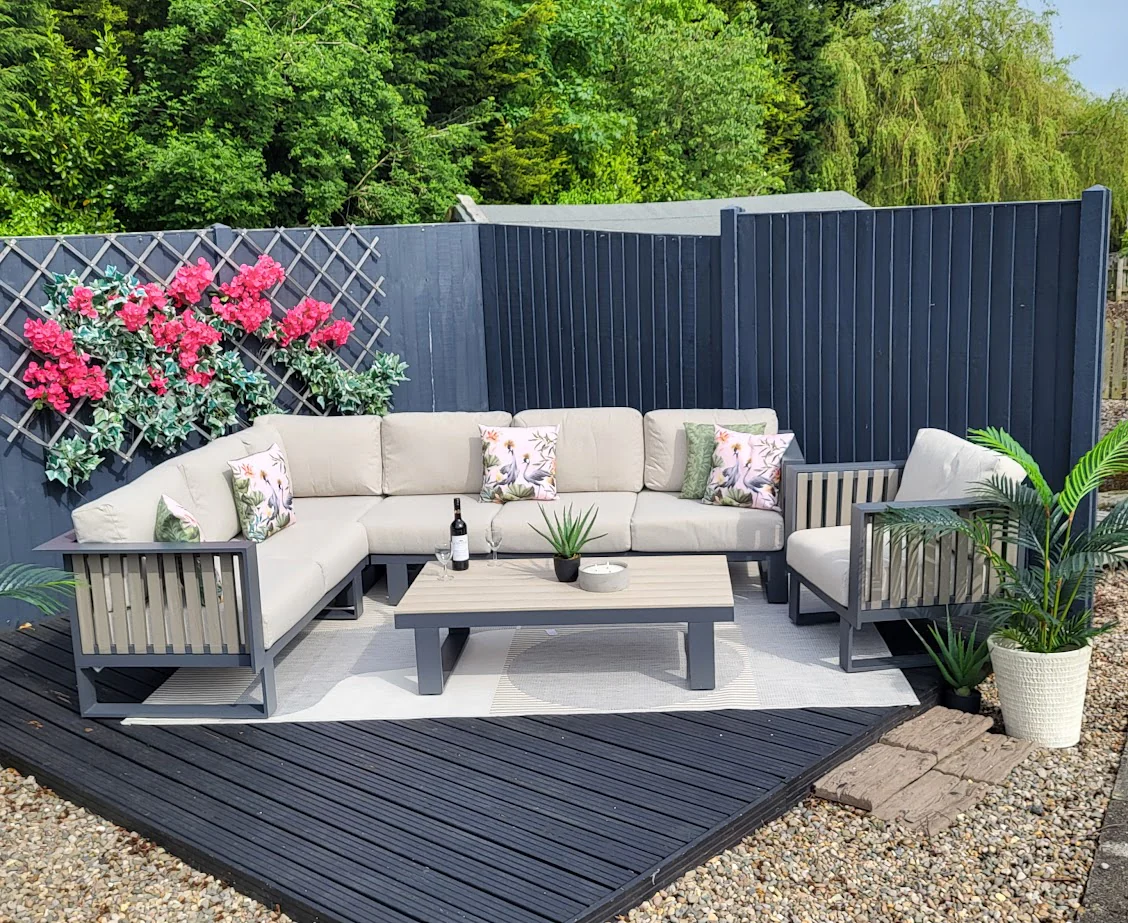 Bologna Outdoor Modular Corner Sofa with Chair | Garden Impressions