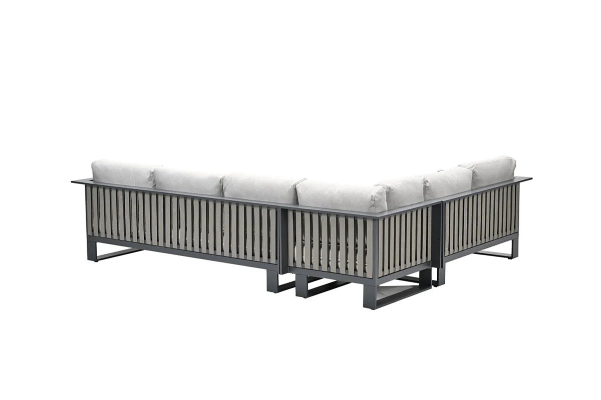 Bologna Outdoor Modular Corner Sofa with Chair | Garden Impressions - Image 12