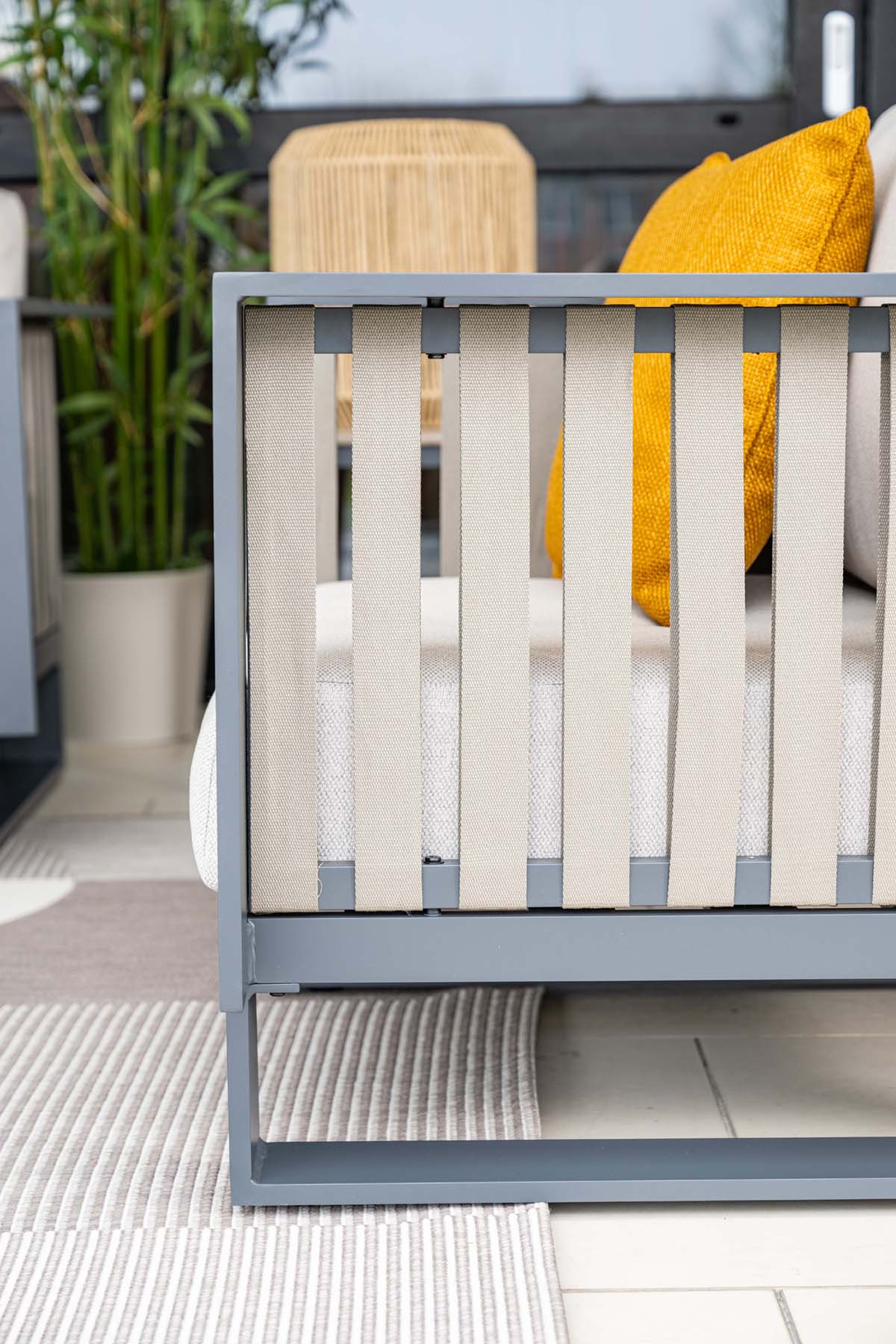 Bologna Outdoor Modular Corner Sofa with Chair | Garden Impressions - Image 14