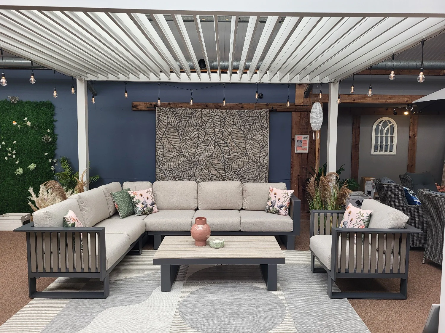 Bologna Outdoor Modular Corner Sofa with Chair | Garden Impressions - Image 4