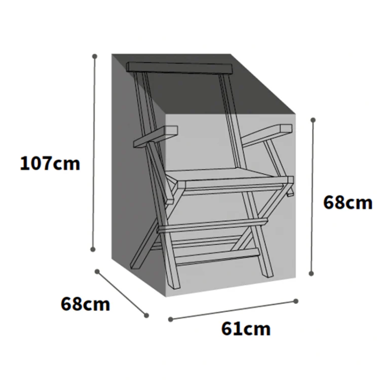Bosmere Ultimate Protector Cover For Stacking Chairs/Recliner - Image 2