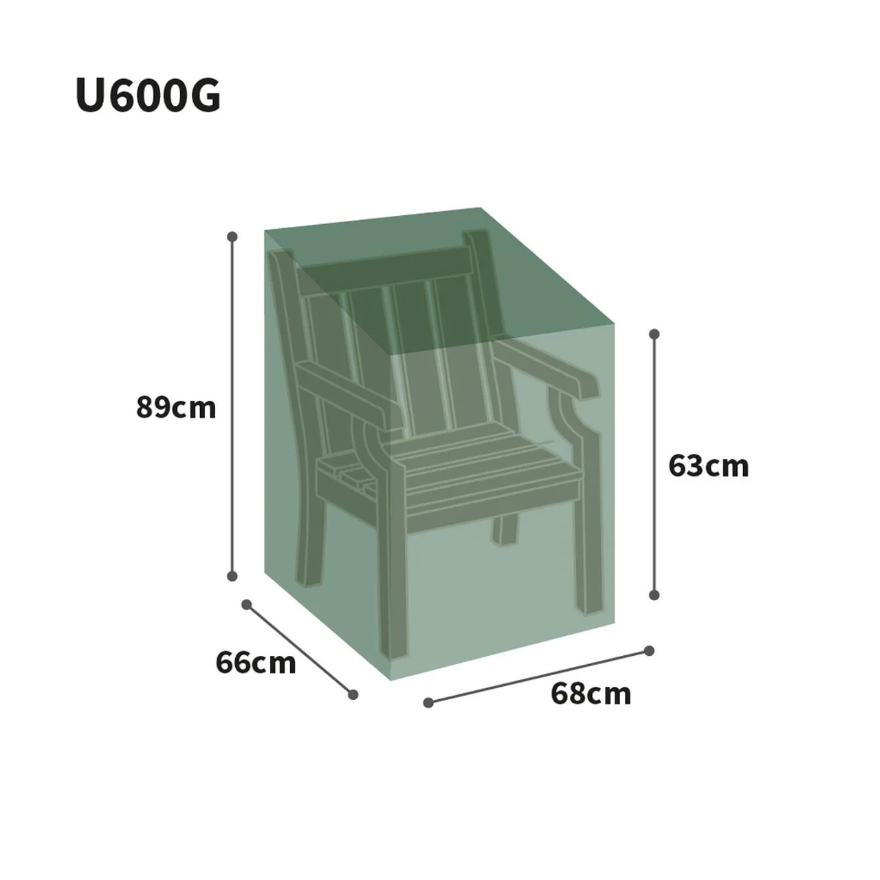 Bosmere Ultimate Protector Outdoor Furniture Cover For Armchair - Image 2