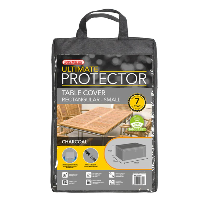 Bosmere Ultimate Protector Outdoor Furniture Cover for Small Rectangular Table 130cm x 79cm
