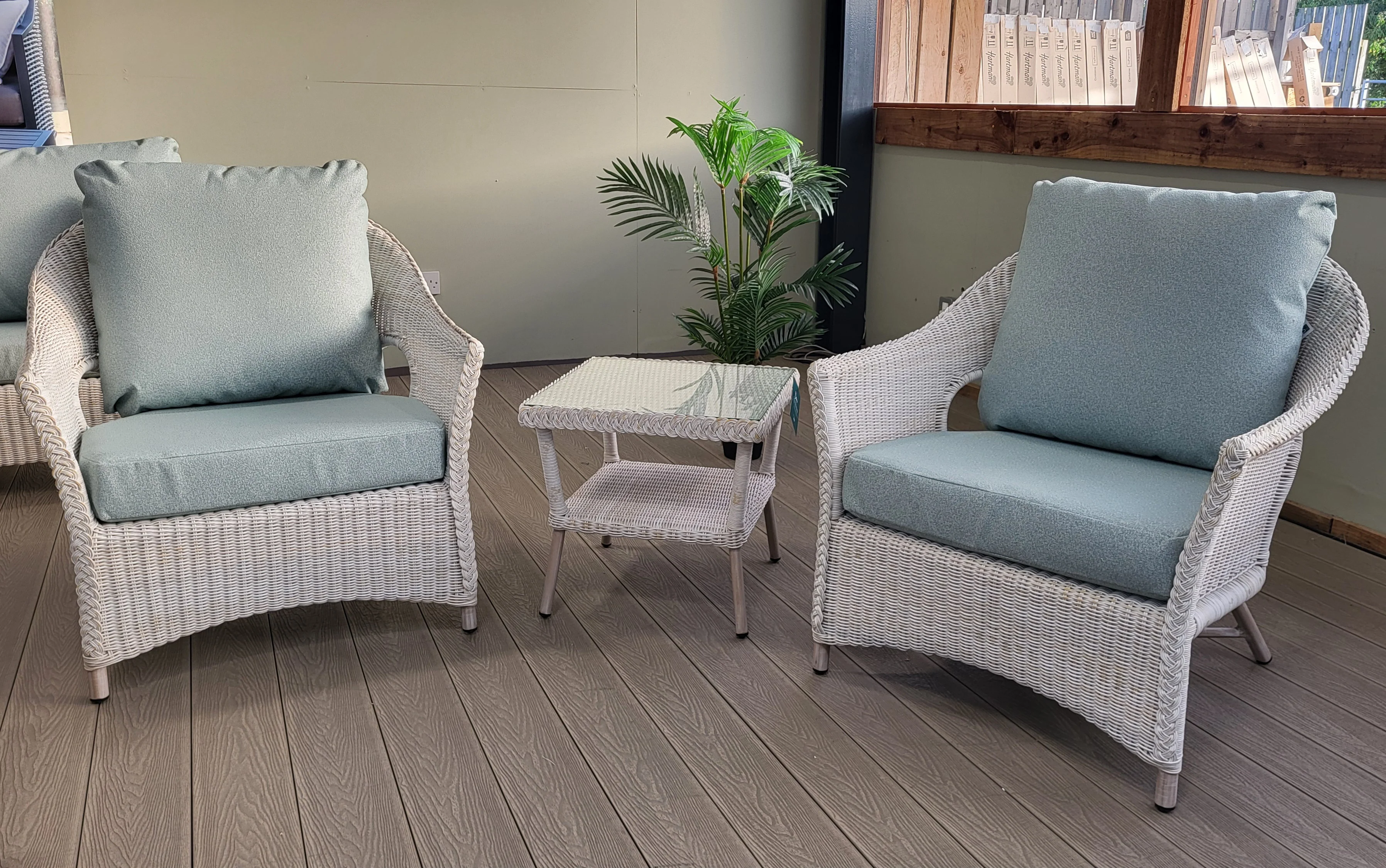 Cebu Bistro Set (Alora Duck Egg Cushions) - By Daro - Image 6
