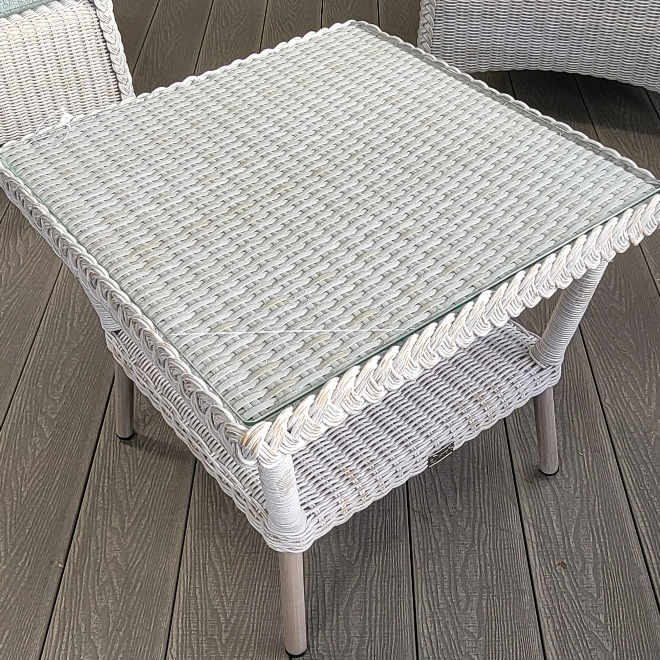 Cebu Outdoor Lounge Bistro Set - Alora Duck Egg | Daro - Image 4