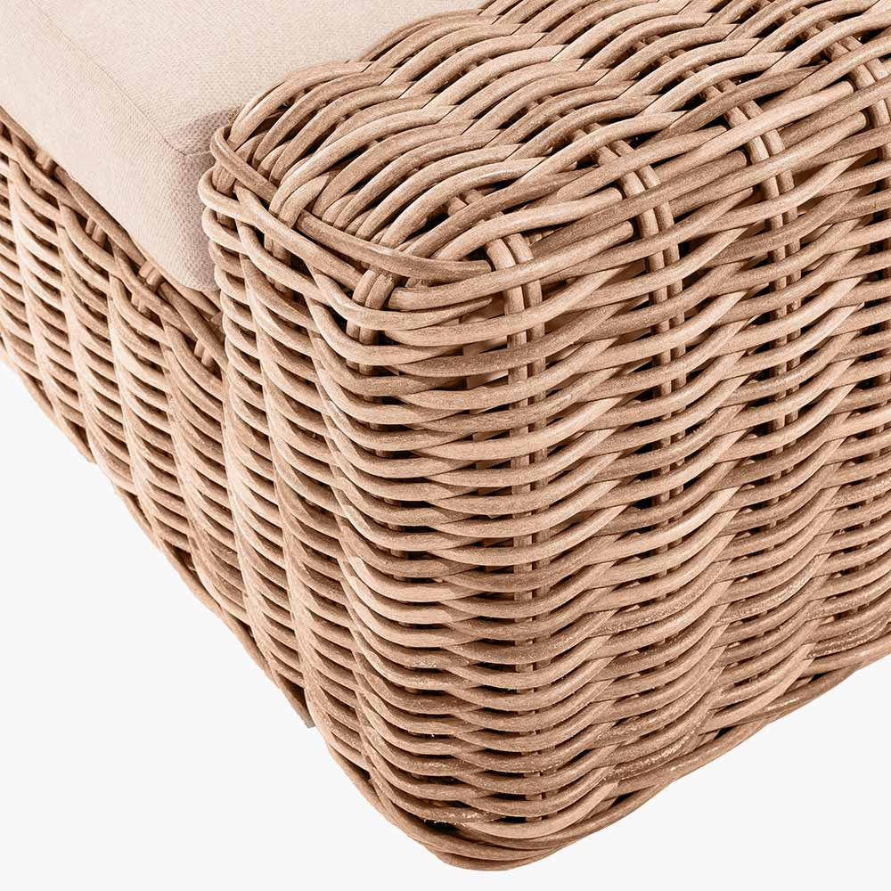EX-DISPLAY Como Natural Antique Outdoor Corner Seating Set | Pacific Lifestyle - Image 10