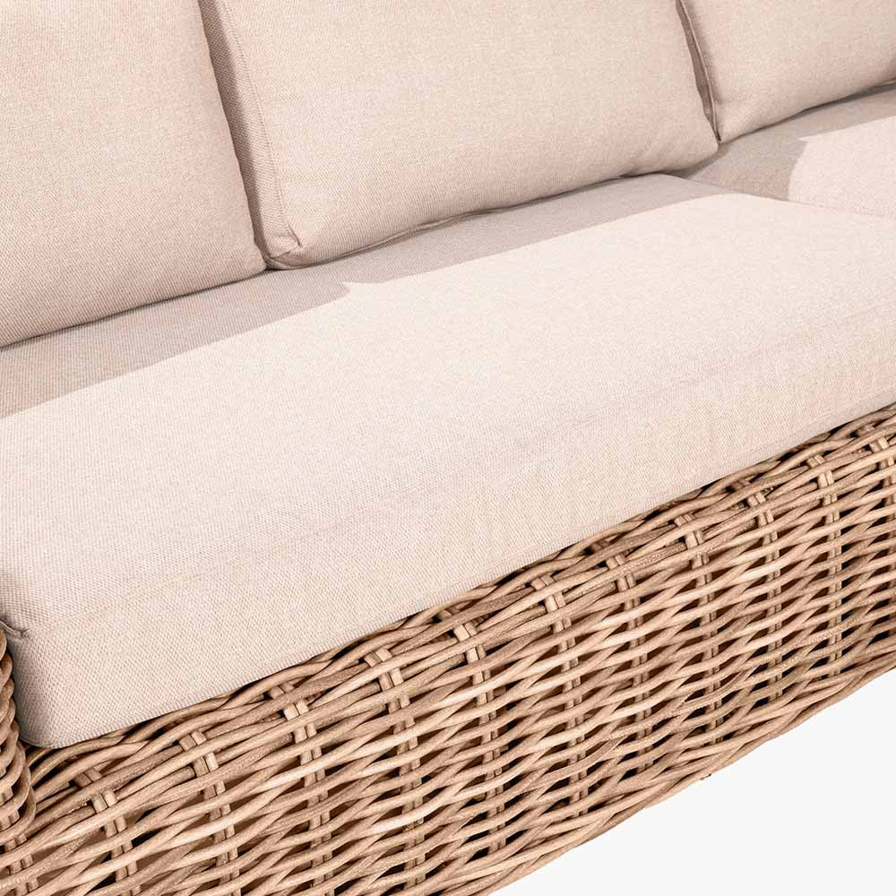 EX-DISPLAY Como Natural Antique Outdoor Corner Seating Set | Pacific Lifestyle - Image 7