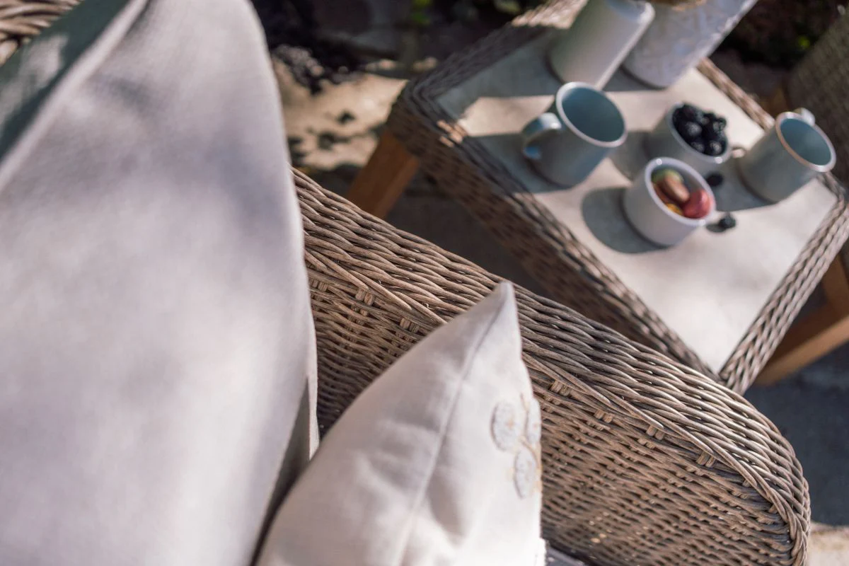 Coniston Bistro Set in Natural | Vila - Image 5