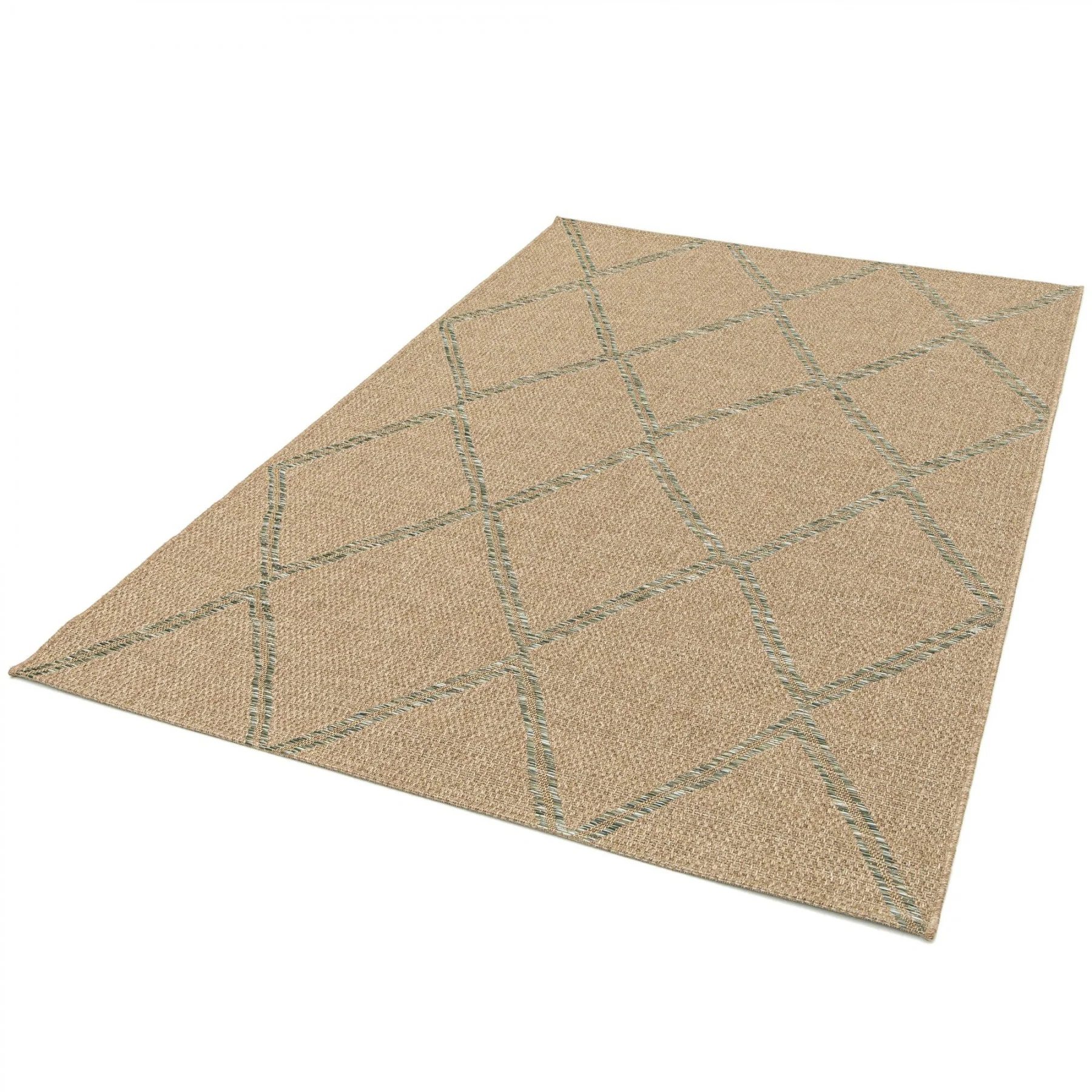Diamonds Carpet Outdoor Rug - 290cm x 200cm | Garden Impressions - Image 4