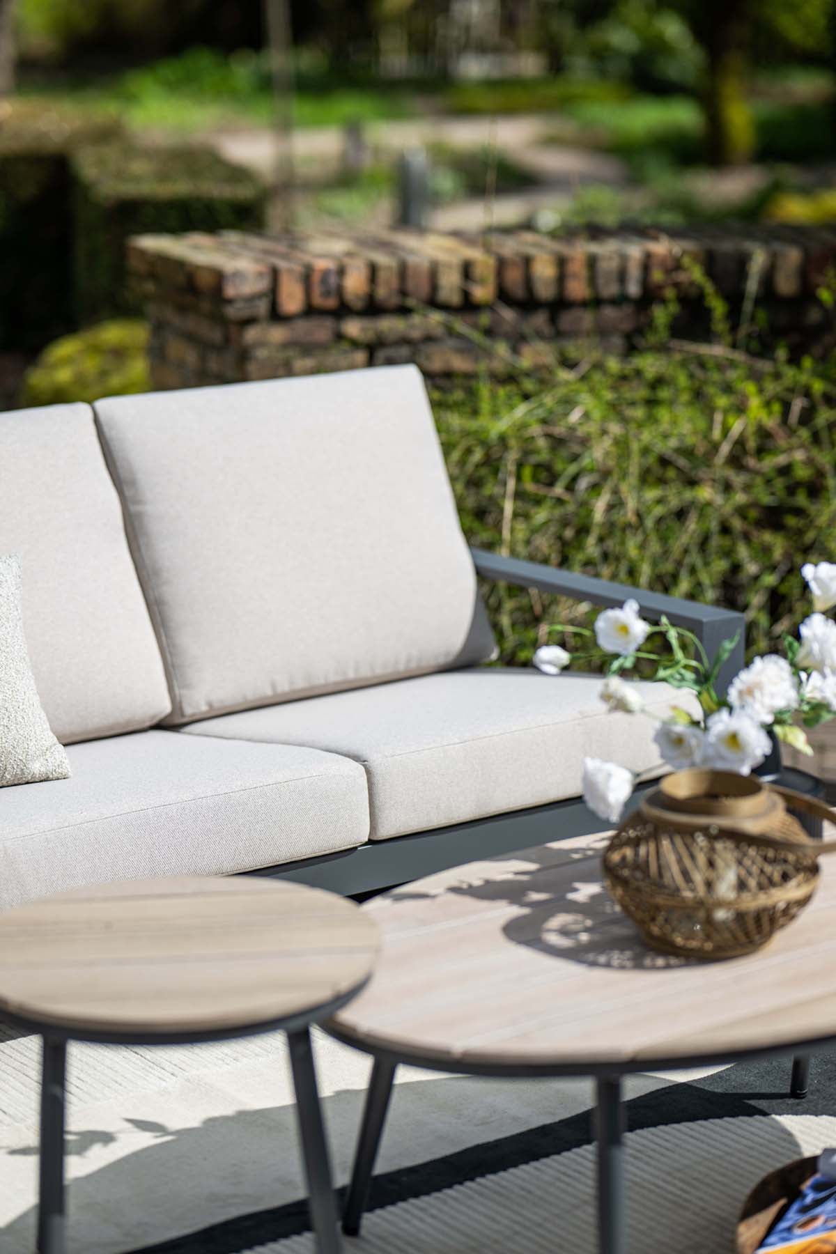 EX DISPLAY - Lincoln Outdoor 3 Seat Sofa | Garden Impressions - Image 6