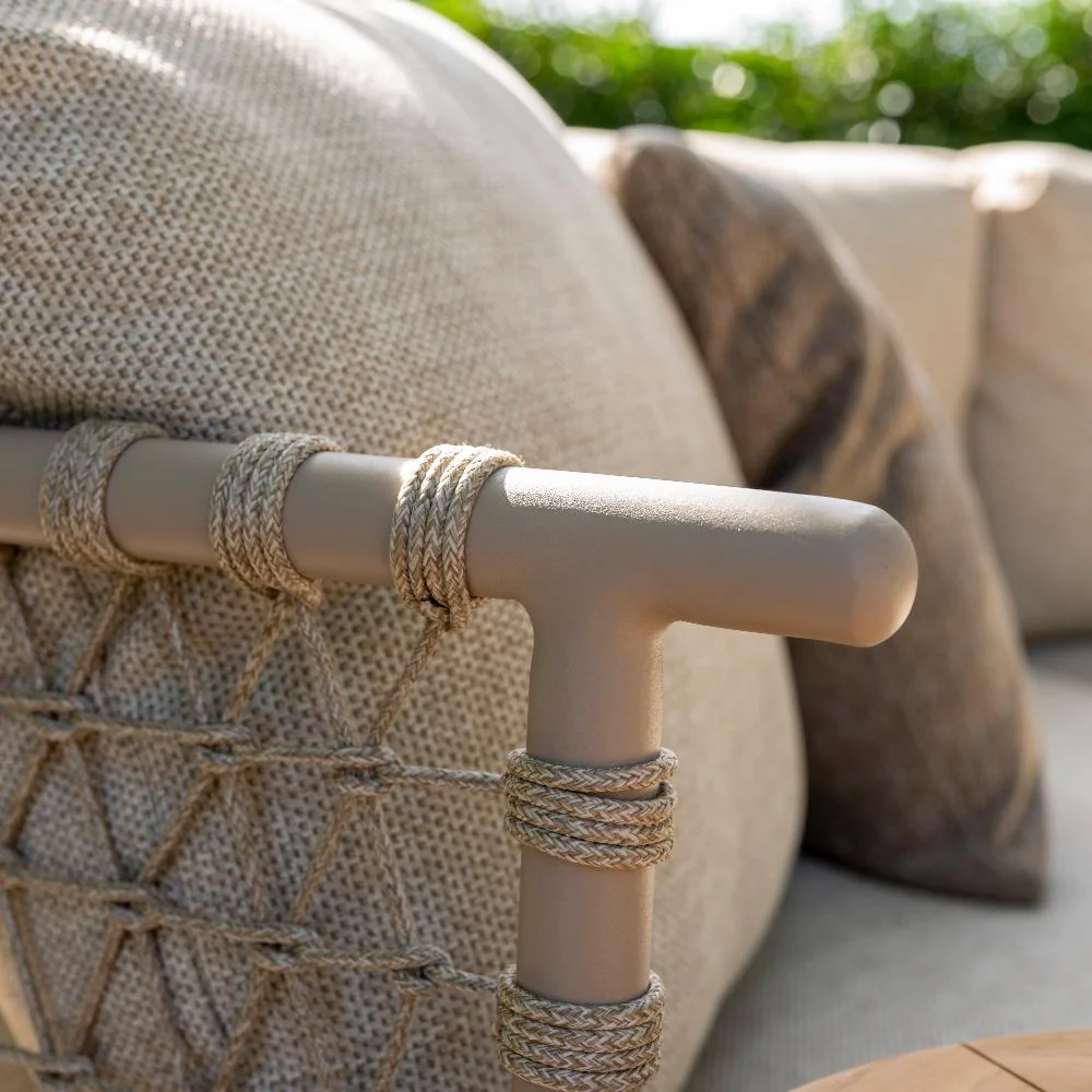 EX-DISPLAY Sardinia Chaise Lounge with Boaz Tables and Lounge Chair | 4 Seasons Outdoor - Image 2