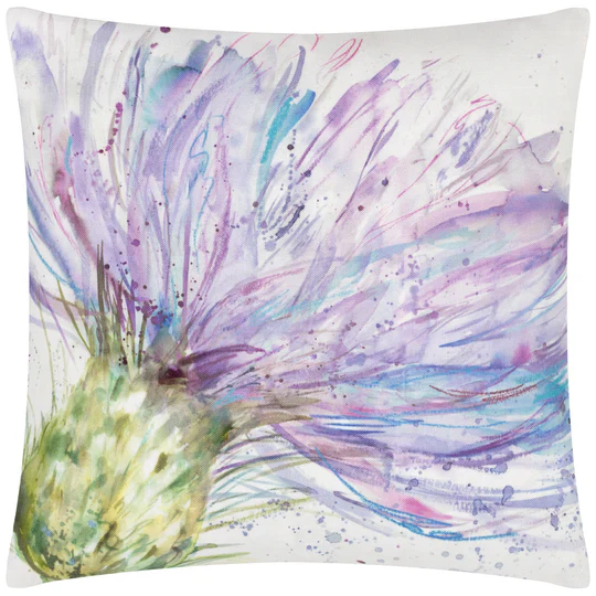 Expressive Thistle Outdoor Scatter Cushion - Image 5