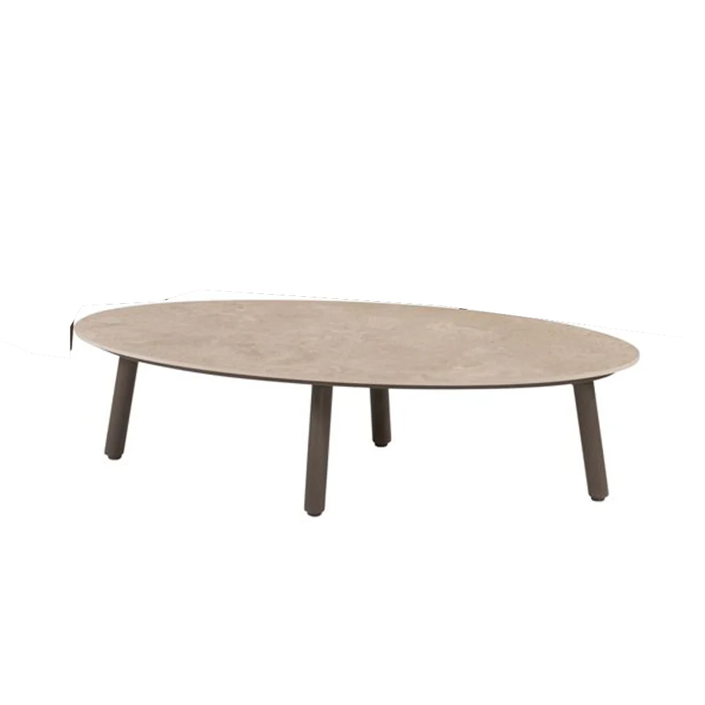 Florence Outdoor lounge set in Terre with ceramic coffee table | 4 Seasons Outdoor - Image 4