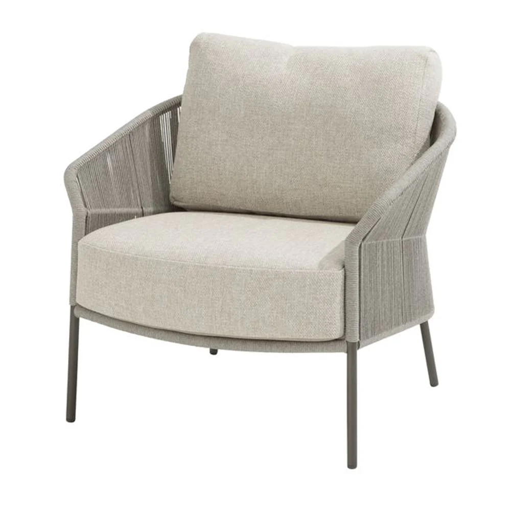 Florence Outdoor lounge set in Terre with ceramic coffee table | 4 Seasons Outdoor - Image 7