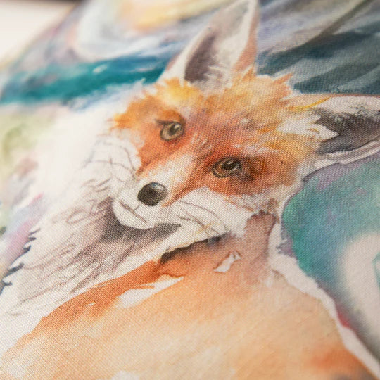 Fox And Hare Outdoor Scatter Cushion - Image 2