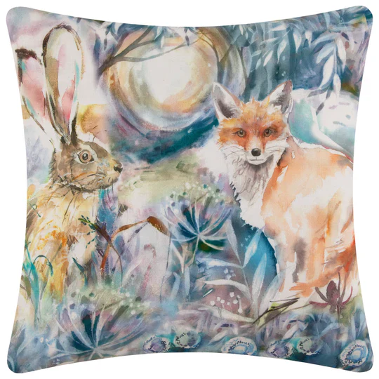 Fox And Hare Outdoor Scatter Cushion - Image 4