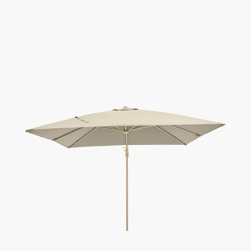 Glow Challenger T2 Cantilever Parasol - 3m Square Sandstone / Champagne | Pacific Lifestyle - Image 11