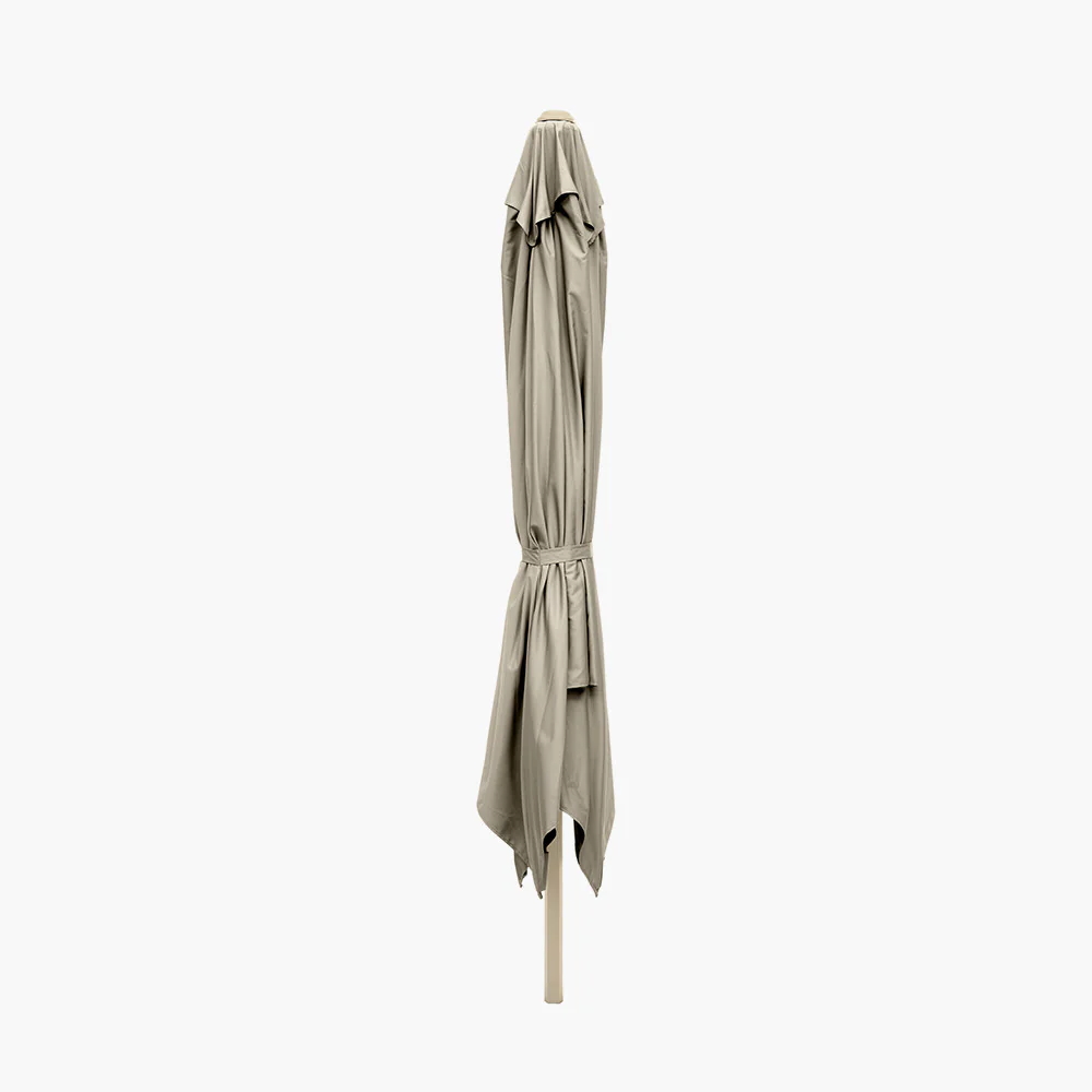 Glow Challenger T2 Cantilever Parasol - 3m Square Sandstone / Champagne | Pacific Lifestyle - Image 4