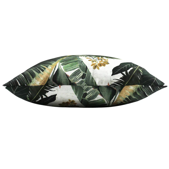 Hawaii Outdoor Scatter Cushion - Bottle Green - Image 4