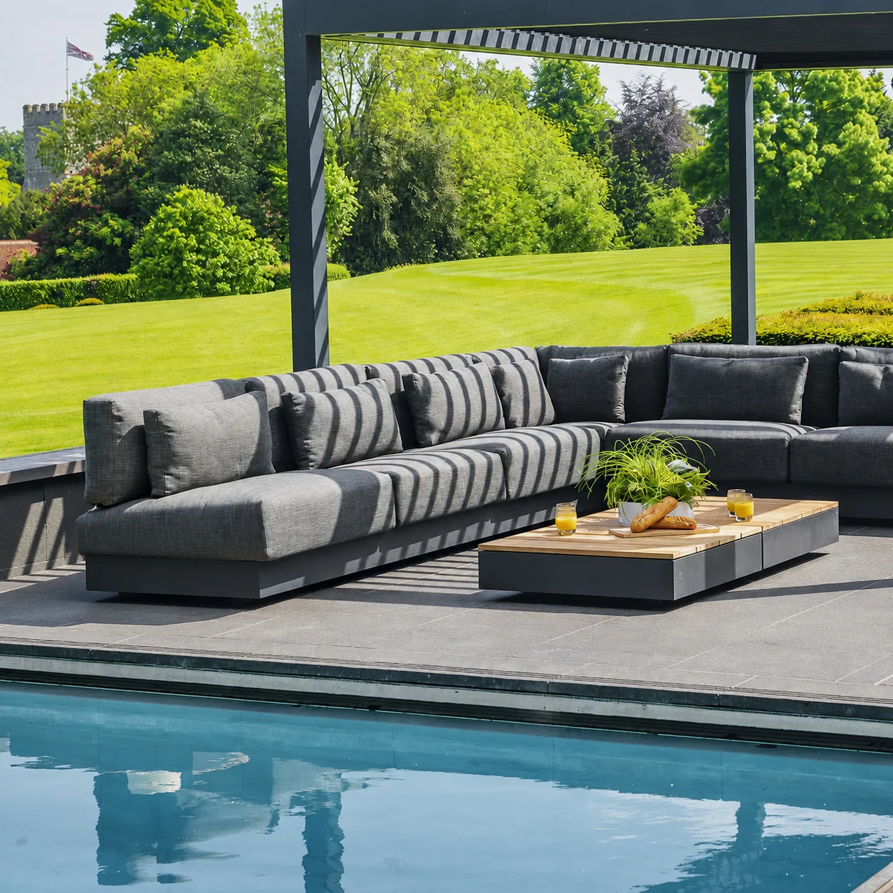 Ibiza Corner Sofa Set by 4 Seasons Outdoor - Image 2