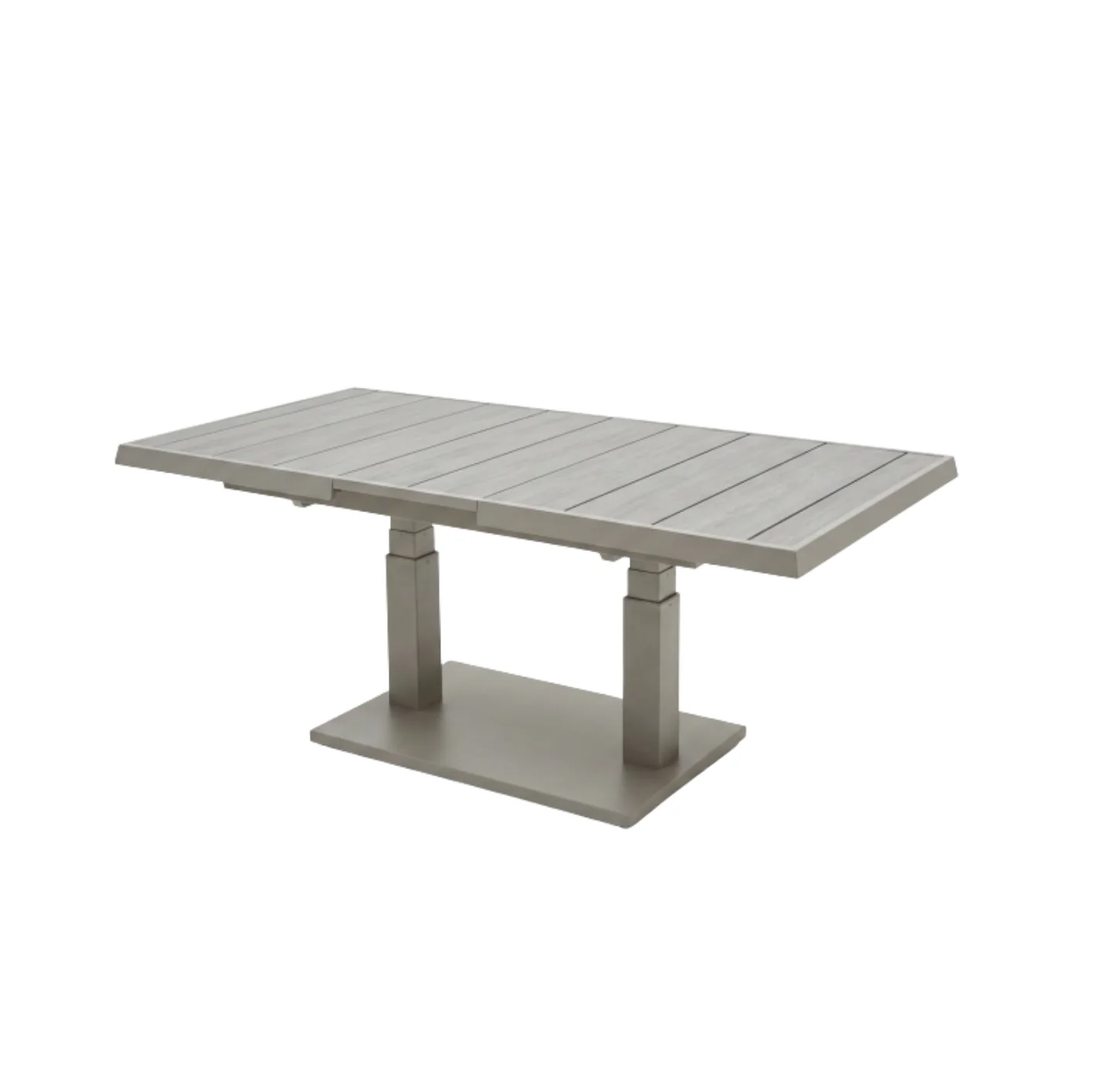 Kendal/Triton Height Adjustable Extending Table in Natural | Vila - Image 4