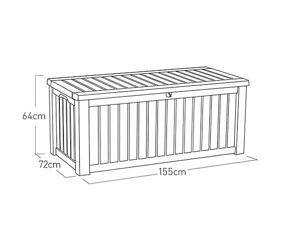 Keter Rockwood XL Storage Box 625L | Norfolk Leisure - Image 5