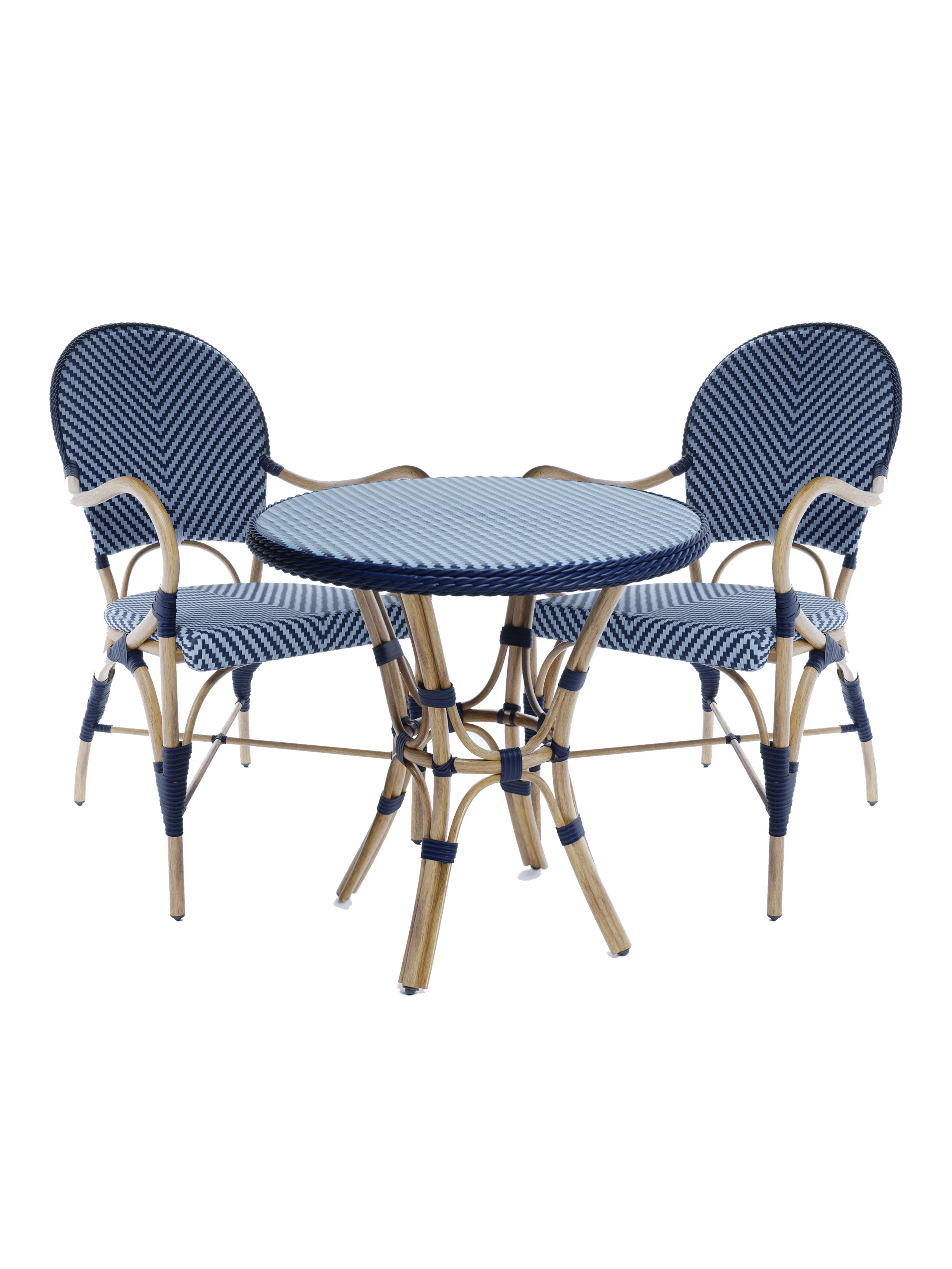 Laura Ashley – Riviera Bistro Set (Navy & Chambray) By Daro - Image 5