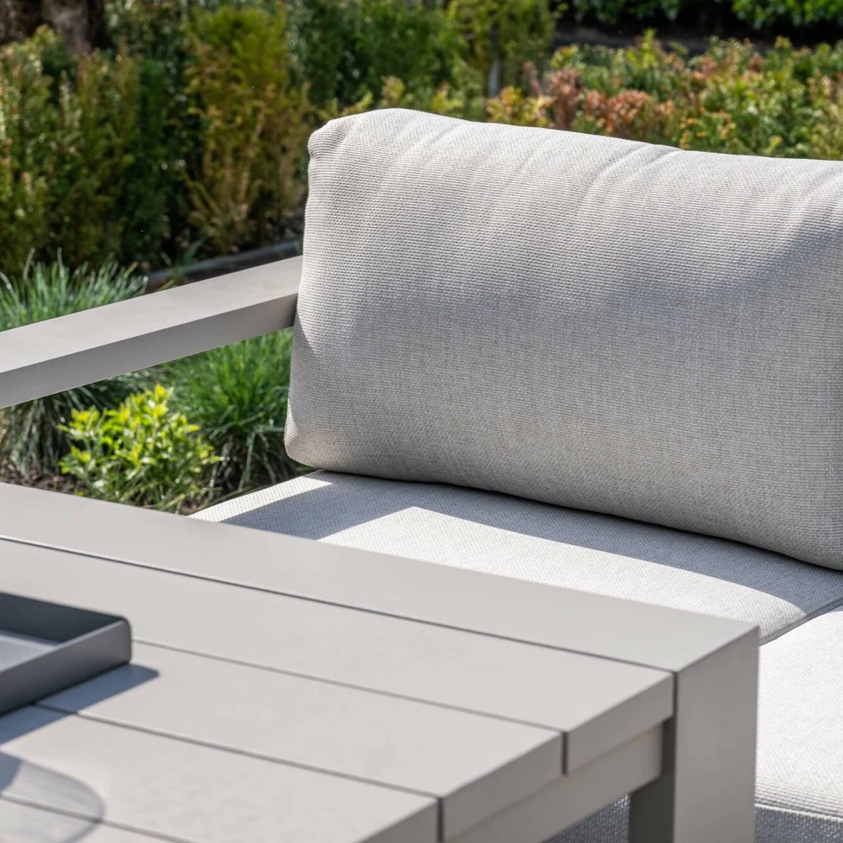 Levanto Square Lounge Dining Table - 115x115cm | Garden Impressions - Image 3