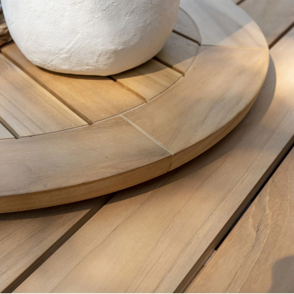 Levi 6 Seat Dining with 160cm Prado & Lazy Susan | 4 Seasons Outdoor - Image 3