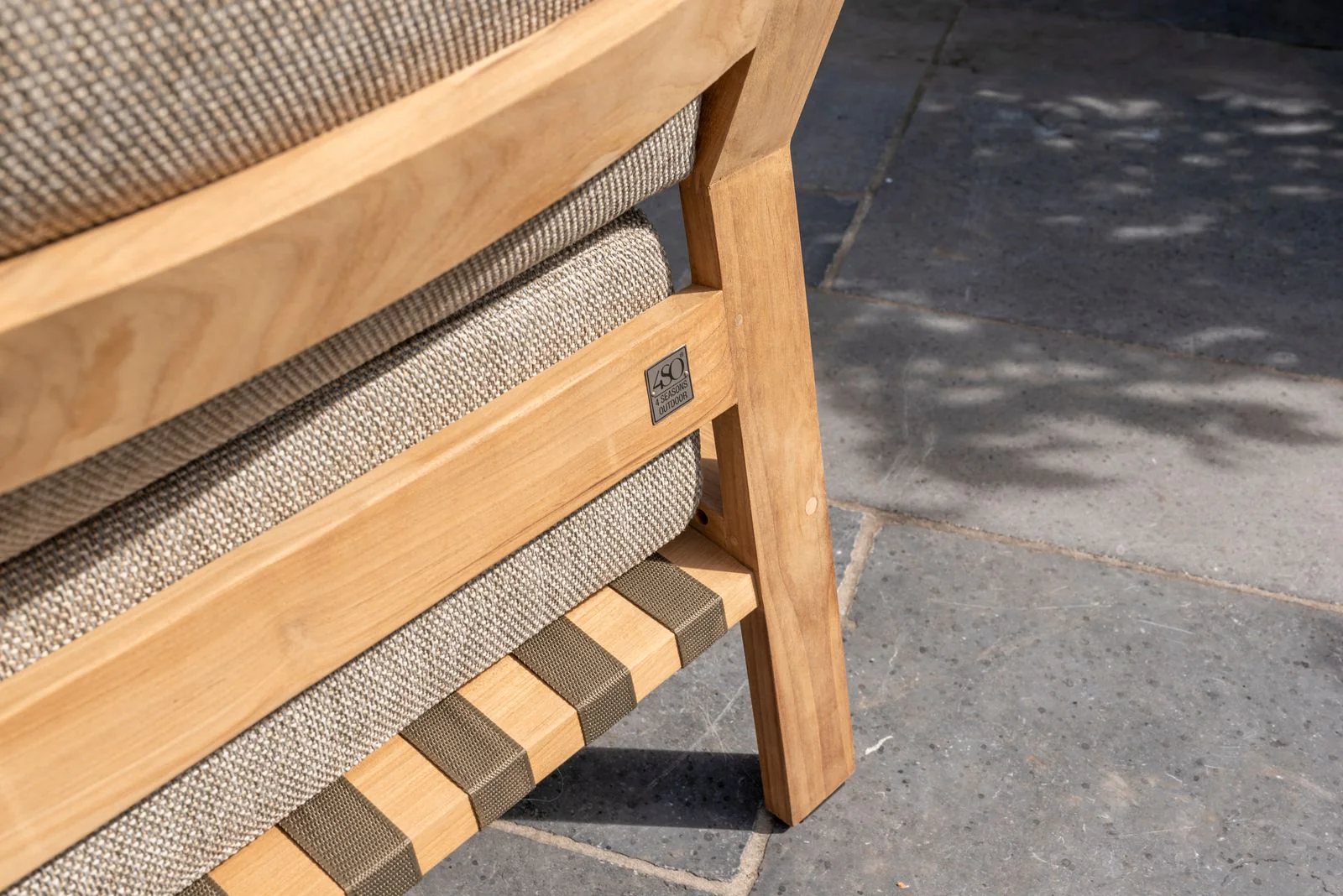 Lucas Outdoor Teak Lounge Chair | 4 Seasons Outdoor - Image 6