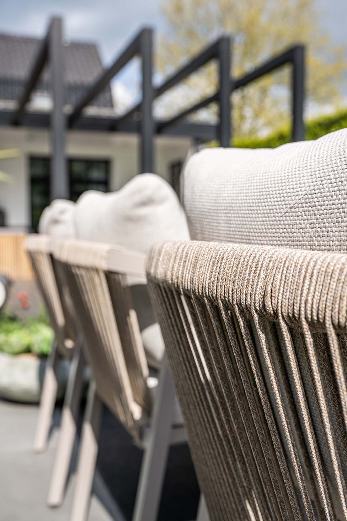 Monti 6 Seat Outdoor Dining Set | Garden Impressions - Image 3