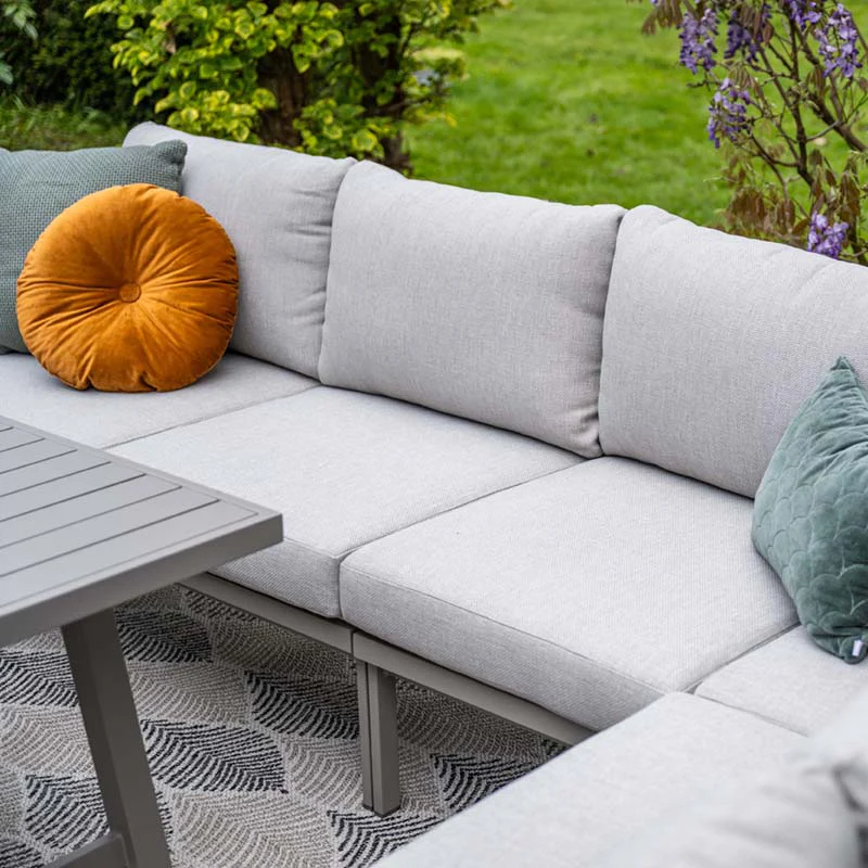 Monti Outdoor Dining Corner Set with Chair and Bench | Garden Impressions - Image 11