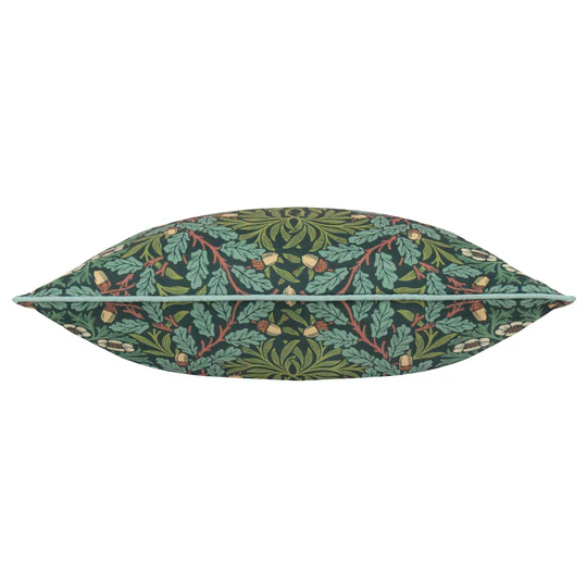 Multi Acorn Outdoor Scatter Cushion - Morris & Co (Thyme/Forest) - Image 4