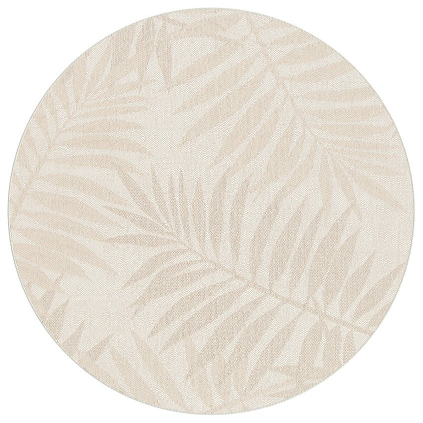 Naturalis Desert Taupe Outdoor Rug - 200cm Round | Garden Impressions - Image 4
