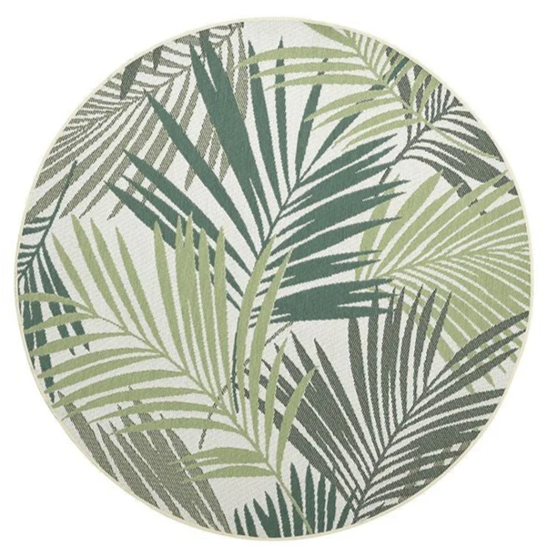 Naturalis Palm Outdoor Rug - 165cm Round | Garden Impressions