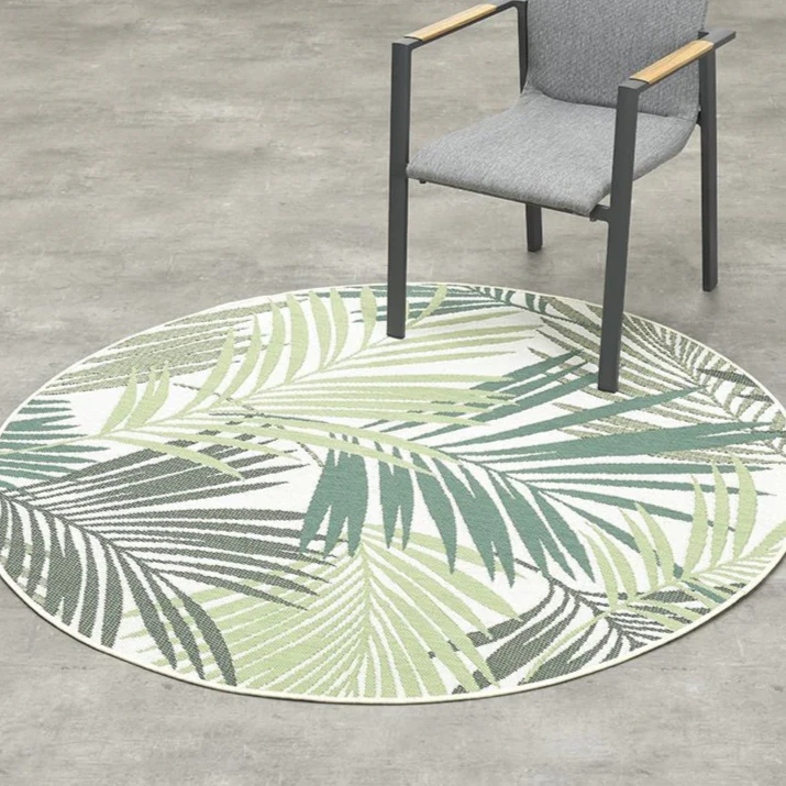 Naturalis Palm Outdoor Rug - 165cm Round | Garden Impressions - Image 2