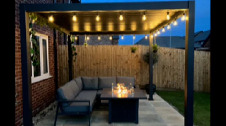 Titan Pergola, Strong Aluminium (Not Steel) - 3m x 3m | Nova - Image 10