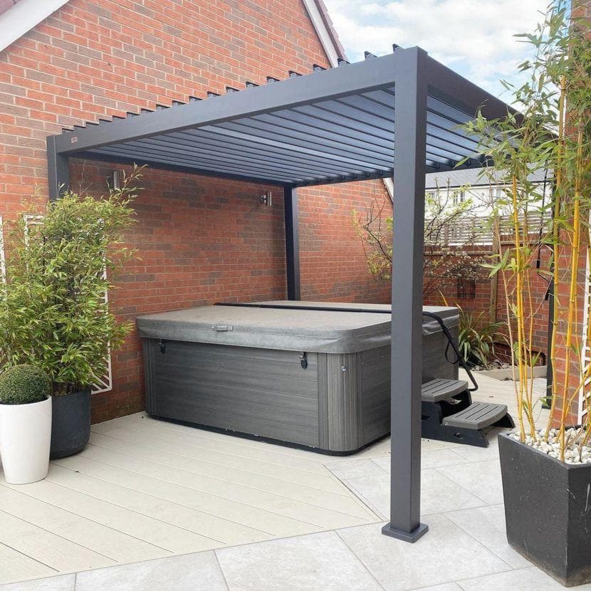 Titan Pergola, Strong Aluminium (Not Steel) - 3m x 3m | Nova - Image 12