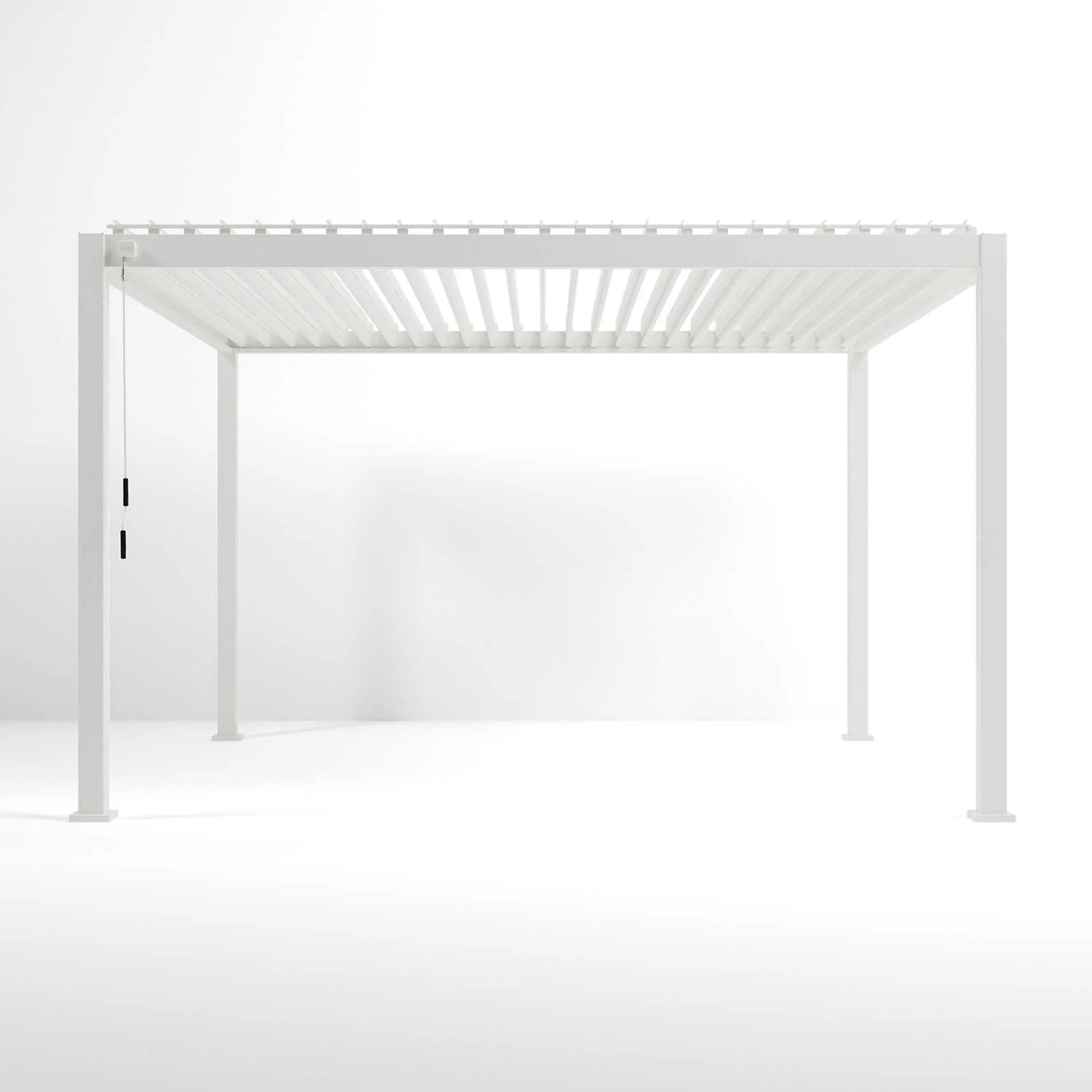 Titan Aluminium Metal Pergola in Chalk White - 3.0m x 3.0m Free Standing - Image 16