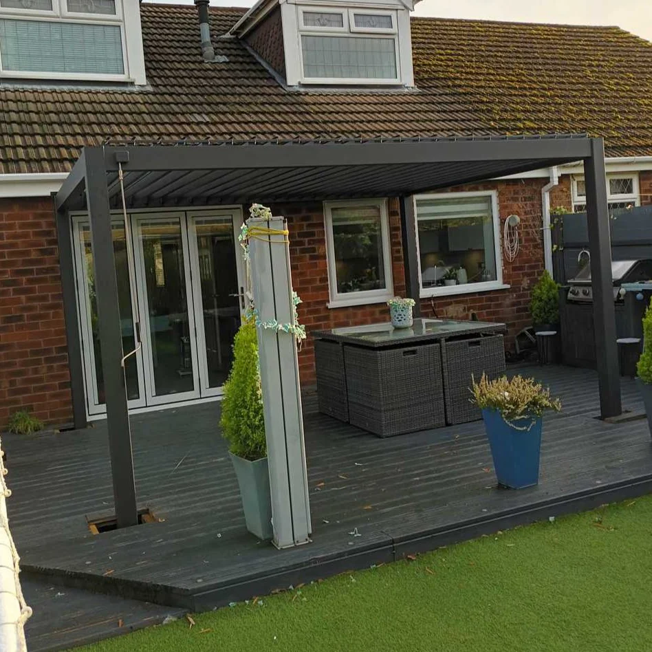 Titan Pergola, Strong Aluminium (Not Steel) - 3m x 4m | Nova - Image 8