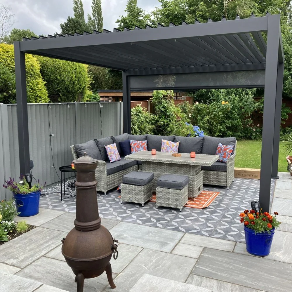 Titan Pergola, Strong Aluminium (Not Steel) - 3.6m x 3.6m | Nova - Image 6