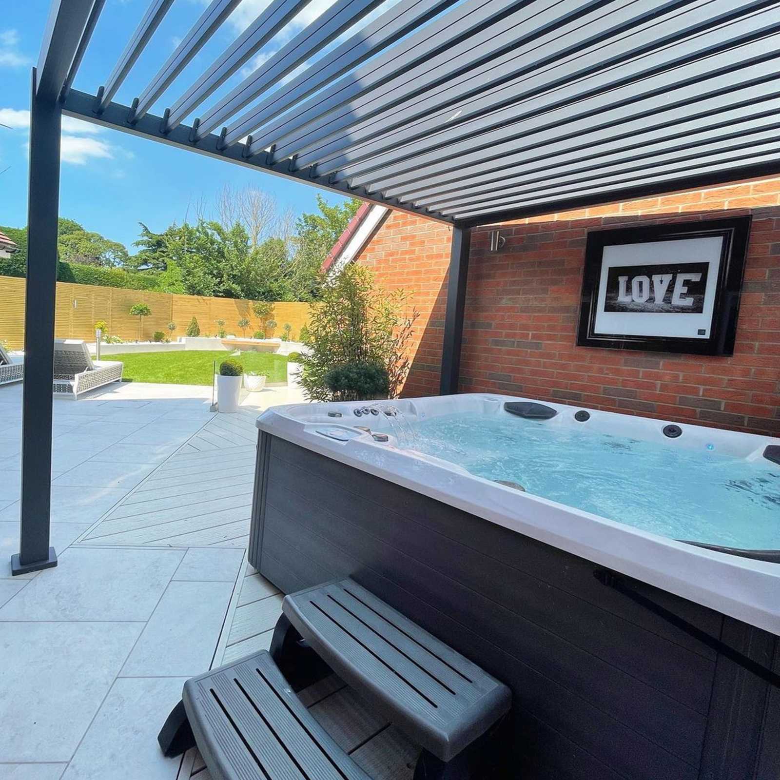 Titan Pergola, Strong Aluminium (Not Steel) - 3.6m x 3.6m | Nova - Image 8