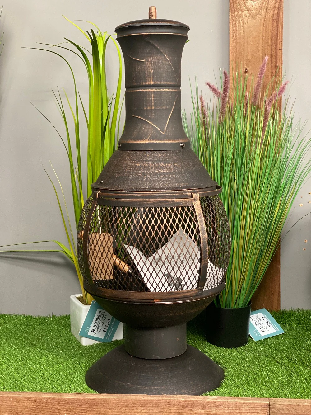 Opera Medium Cast Iron Chimenea - Image 3