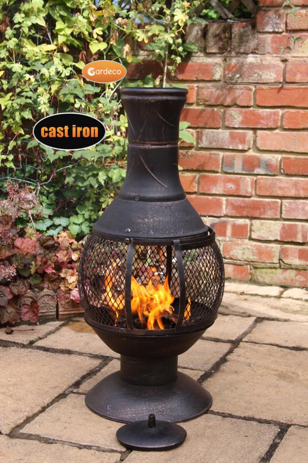 Opera Medium Cast Iron Chimenea - Image 5